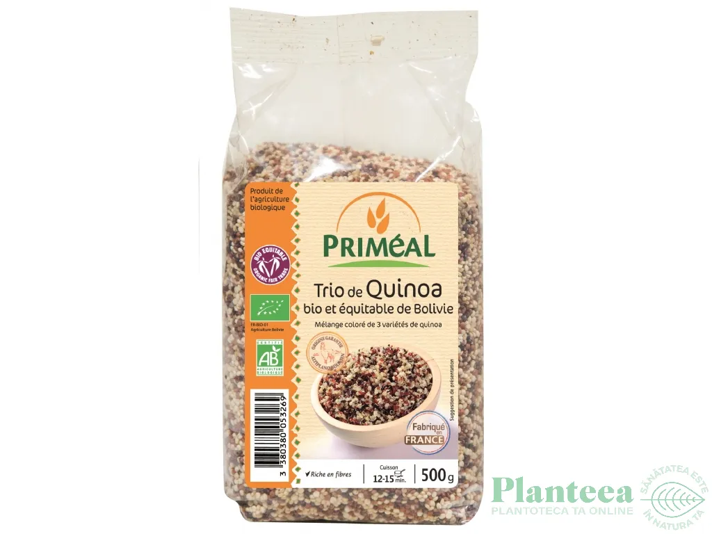 Quinoa trio boabe eco 500g - PRIMEAL