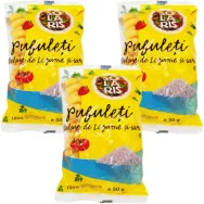 Set Pufuleti porumb belsug legume cu sare 3x50g - SOLARIS