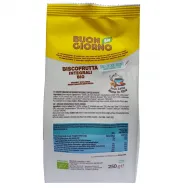 Biscuiti BuongiornoBio grau integral fructe eco 250g - LA FINESTRA SUL CIELO