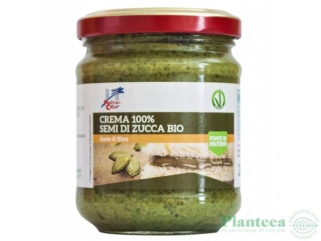 Crema seminte dovleac 100% eco 200g - LA FINESTRA SUL CIELO