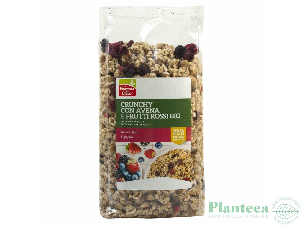 Musli fructe rosii eco 375g - LA FINESTRA SUL CIELO