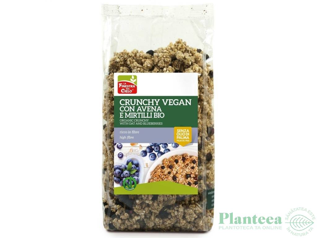 Musli crocant ovaz afine eco 375g - LA FINESTRA SUL CIELO