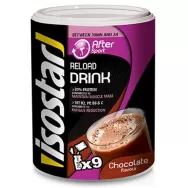 Bautura instant dupa sport Reload ciocolata cutie 450g - ISOSTAR