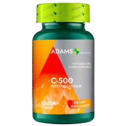 Vitamina C 500mg macese bioflavonoide 150cp - ADAMS SUPPLEMENTS
