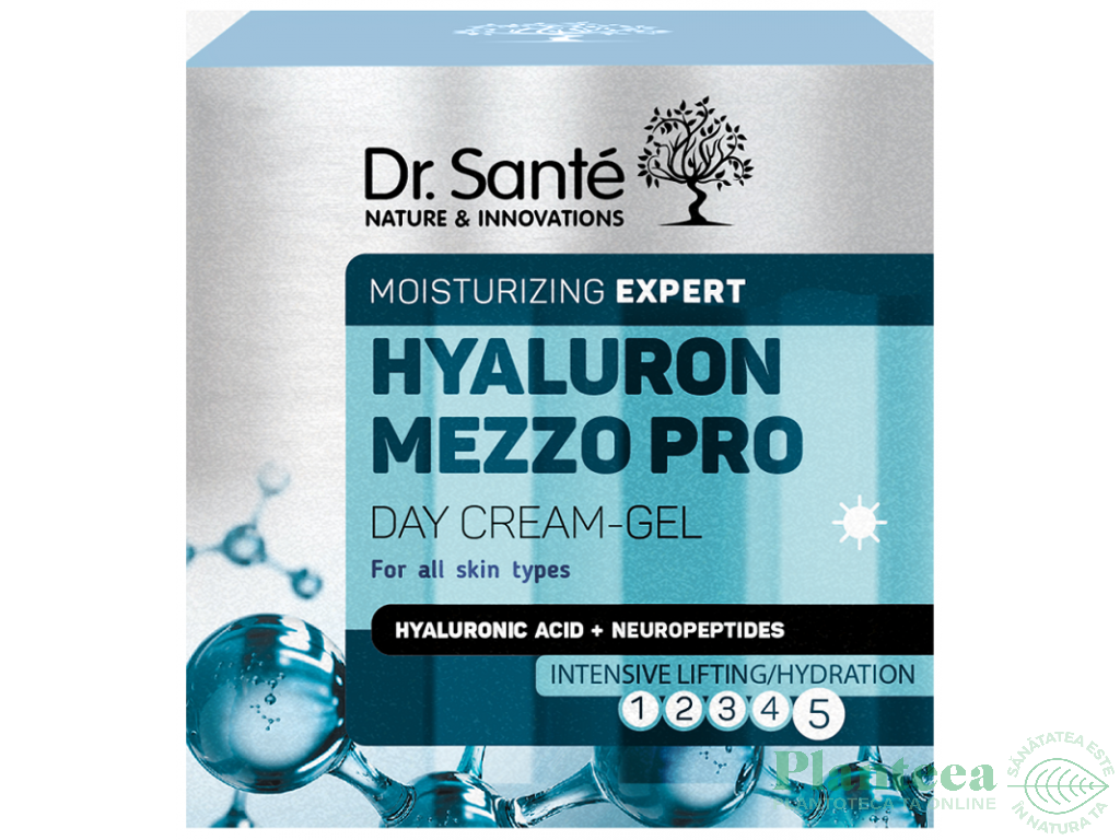 Crema gel zi lifting neuropeptide Hyaluron Mezzo Pro 50ml - DR SANTE