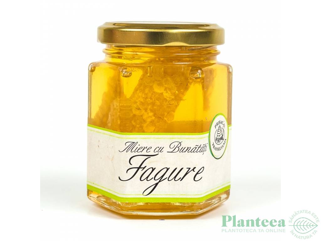 Miere cu fagure 250g - PRISACA