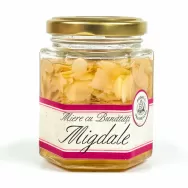 Miere cu fulgi migdale 200g - PRISACA