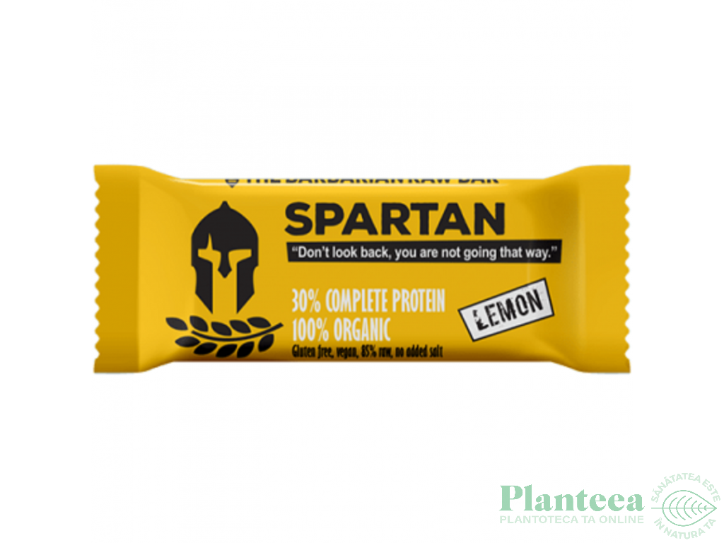 Baton proteic spartan lamaie fara gluten eco 50g - THE BARBARIAN