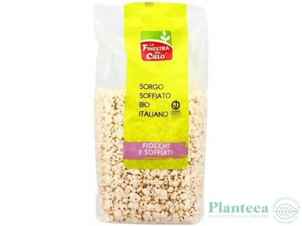 Sorg expandat boabe eco 100g - LA FINESTRA SUL CIELO