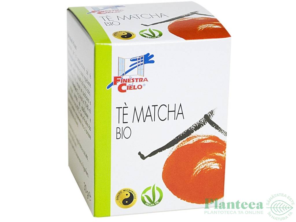 Ceai verde matcha pulbere eco 30g - LA FINESTRA SUL CIELO