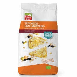 Triunghiuri crocante legume fara gluten eco 100g - LA FINESTRA SUL CIELO