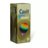 Cavit 9 plus ciocolata 20cp - BIOFARM