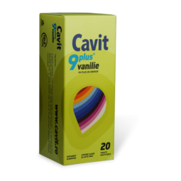 Cavit 9 plus vanilie 20cp - BIOFARM