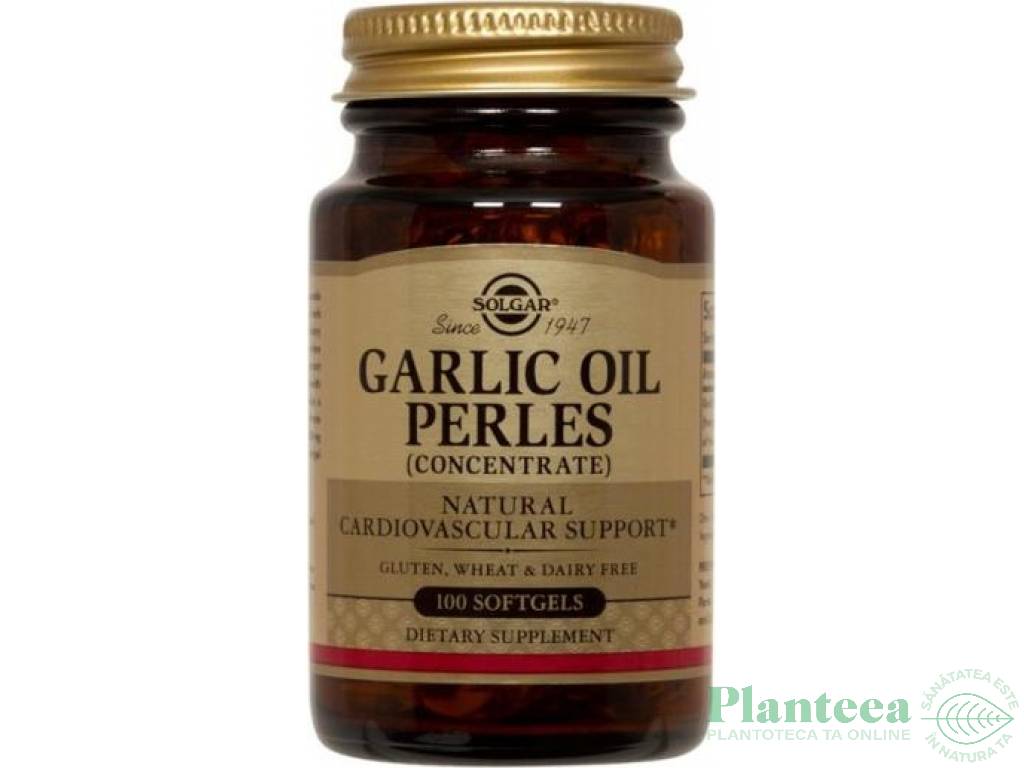 Garlic oil 100cps - SOLGAR