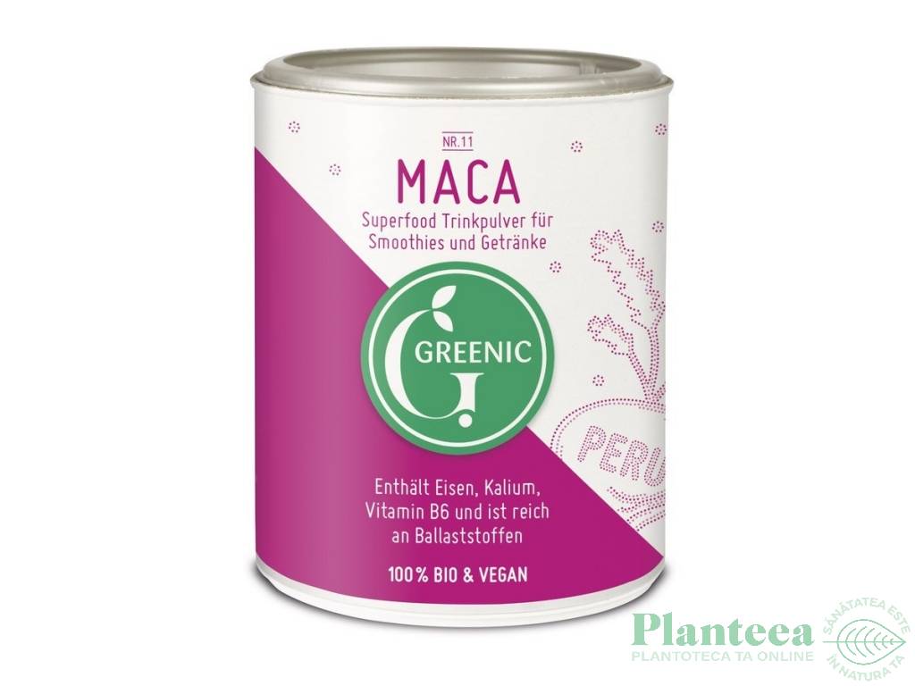 Pulbere maca eco 100g - GREENIC