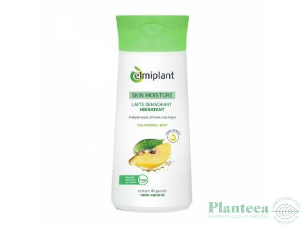 Lapte demachiant hidratant ten normal/mixt SkinMoisture 200ml - ELMIPLANT