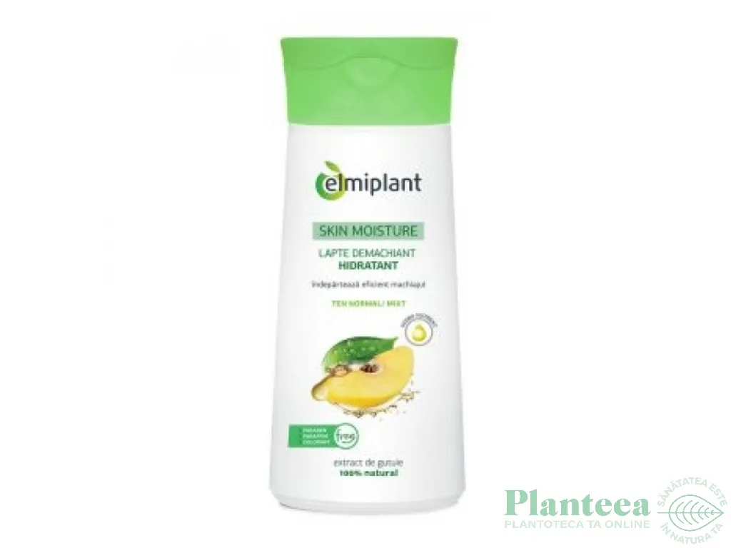 Lapte demachiant hidratant ten normal/mixt SkinMoisture 200ml - ELMIPLANT