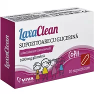 Supozitoare glicerina copii LaxaClean 10b - VITALIA PHARMA