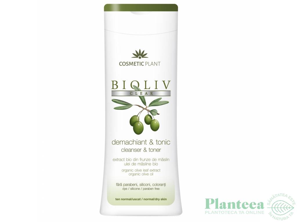 Demachiant tonic Bioliv 200ml - COSMETIC PLANT