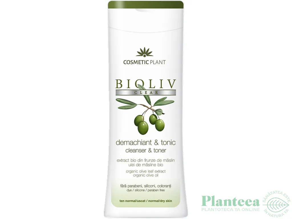Demachiant tonic Bioliv 200ml - COSMETIC PLANT