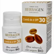 Crema zi spf30 filtre minerale ulei argan 50ml - HERBAGEN