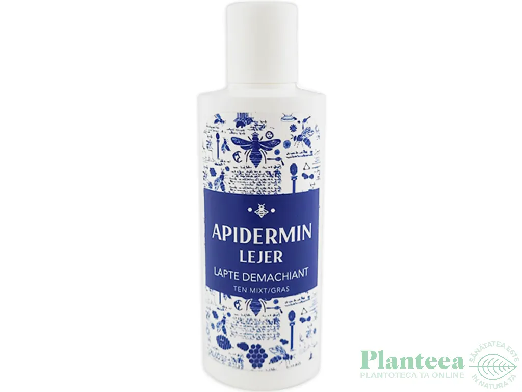 Lapte demachiant ten mixt/normal Apidermin Lejer 200ml - COMPLEX APICOL