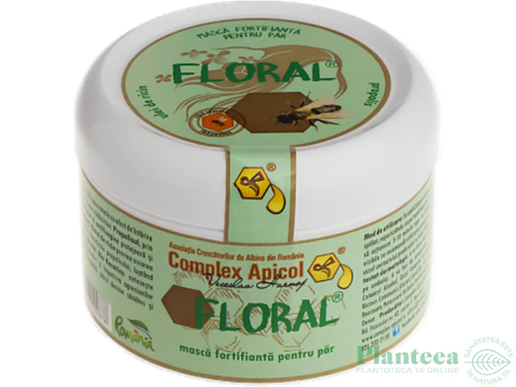 Masca par fortifianta Floral 200ml - COMPLEX APICOL