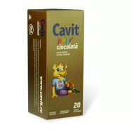 Cavit junior ciocolata 20cp - BIOFARM