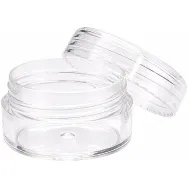Borcanel plastic transparent San cu capac 5ml - ELLEMENTAL