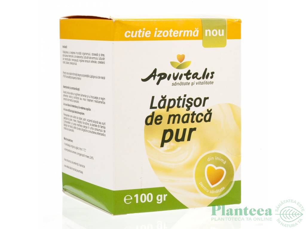 Laptisor matca pur crud 100g - API VITALIS