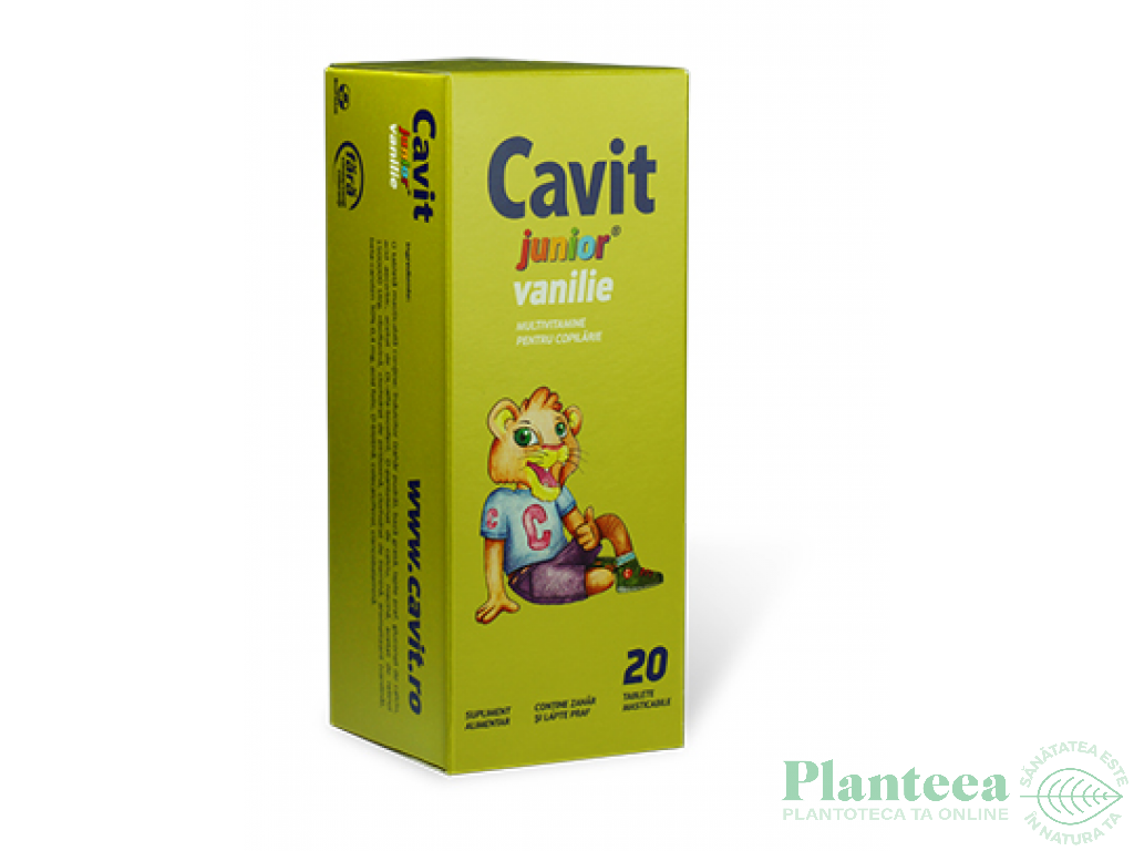 Cavit junior vanilie 20cp - BIOFARM