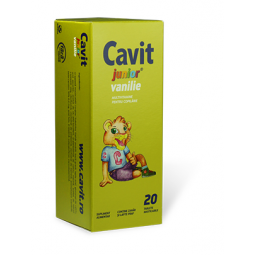 Cavit junior vanilie 20cp - BIOFARM