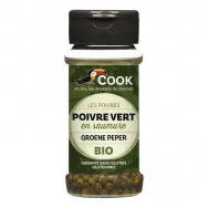 Condiment piper verde boabe bio 15g - COOK
