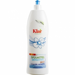 Detergent lichid vase fara parfum Sensitive 1L - KLAR