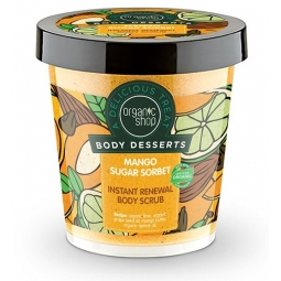 Scrub corp regenerant mango zahar serbet Body Desserts 450ml - ORGANIC SHOP