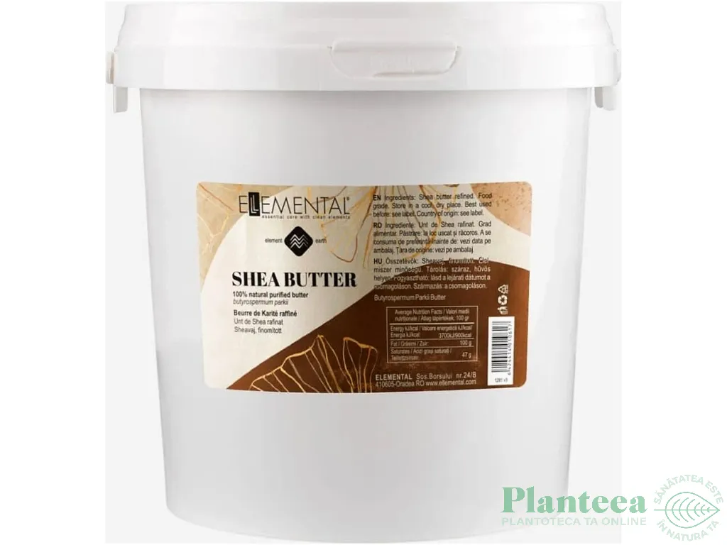 Unt shea rafinat eco 1L - ELLEMENTAL