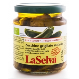 Zucchini copt in ulei masline 280g - LA SELVA