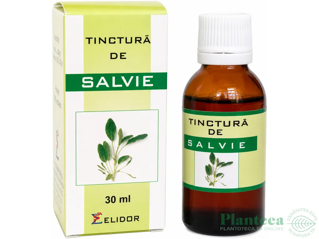 Tinctura salvie 30ml - ELIDOR