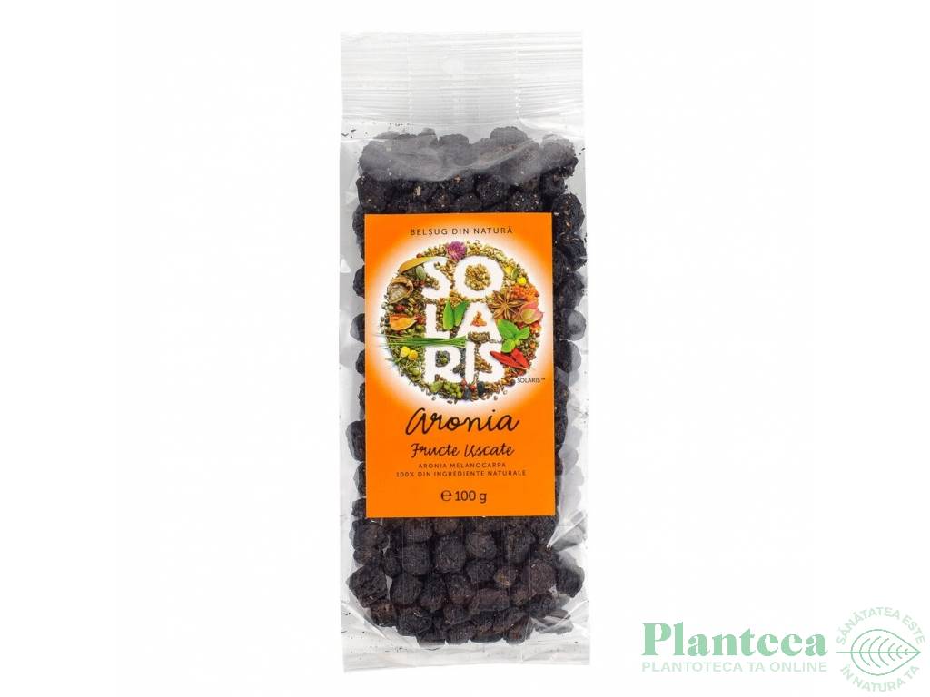 Aronia fructe uscate 100g - SOLARIS