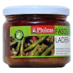 Conserva fasole verde pastai sos tomat 280g - PHILEAS GREEK