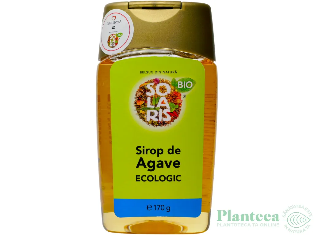 Indulcitor sirop agave eco 170ml - LONGEVITA