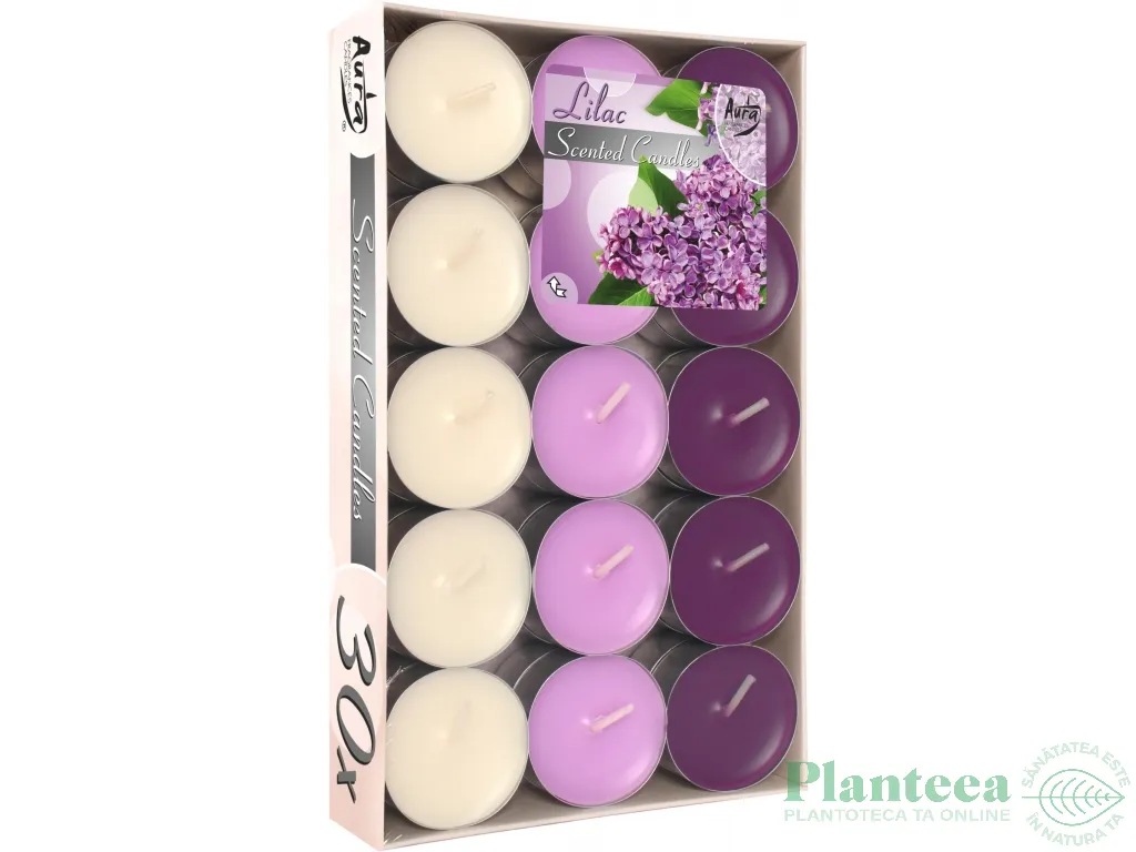 Lumanari pastila parfumate 4h liliac 30b - AURA