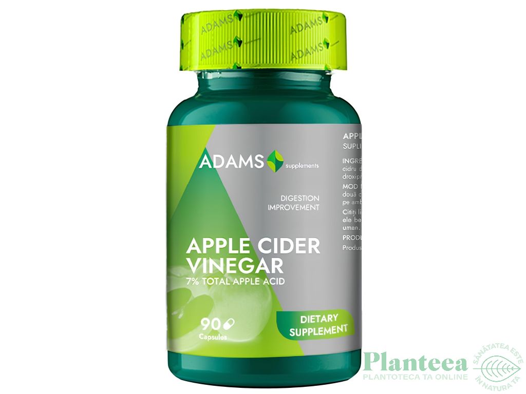 Apple cider vinegar 90cps - ADAMS SUPPLEMENTS