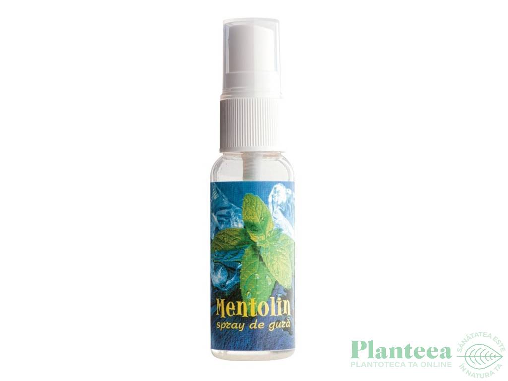 Spray gura Mentolin 25ml - TRANSVITAL