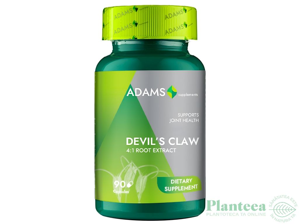 Gheara diavolului 250mg 90cps - ADAMS SUPPLEMENTS