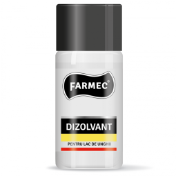 Dizolvant cu acetona mineral pt lac unghii 50ml - FARMEC