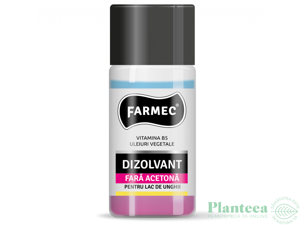 Dizolvant fara acetona pt lac unghii 50ml - FARMEC