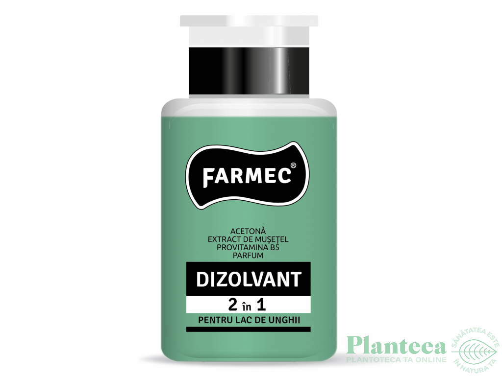 Dizolvant intaritor 2in1 pt lac unghii 150ml - FARMEC