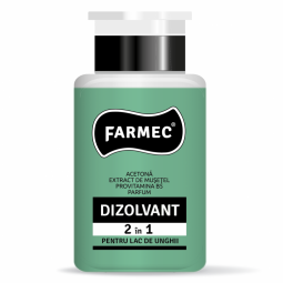 Dizolvant intaritor 2in1 pt lac unghii 150ml - FARMEC