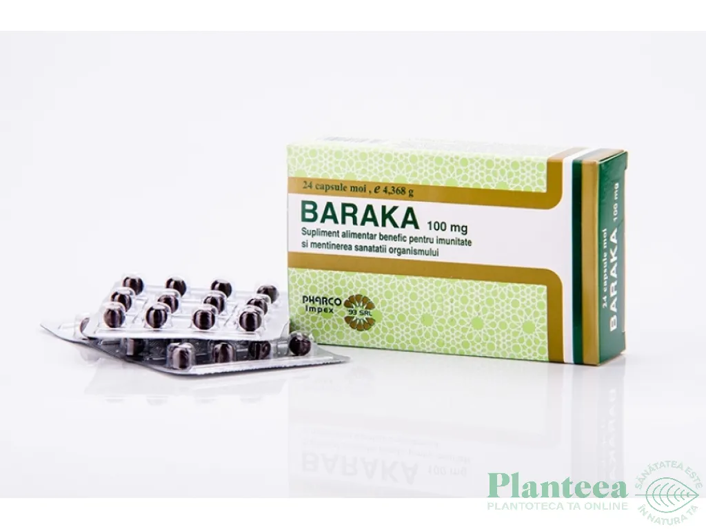 Baraka 100mg 24cps - PHARCO